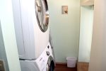 Washer and dryer in the loft